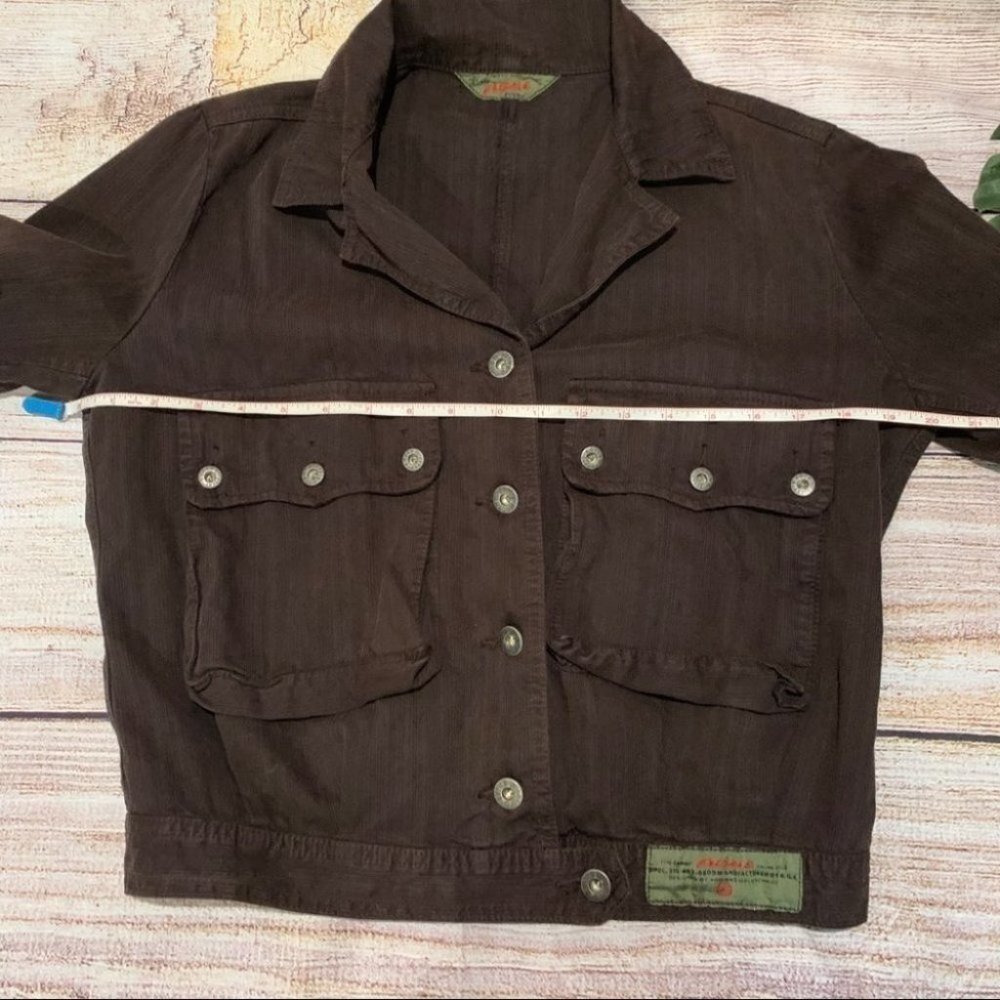 Vintage A. Gold E. Brown Cropped Jacket - Picture 15 of 16